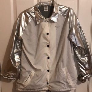 🎉Victoria’s Secret metallic jacket
